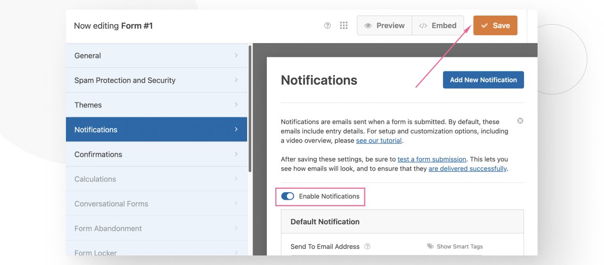 How to Receive Notifications for Form Submissions in WordPress