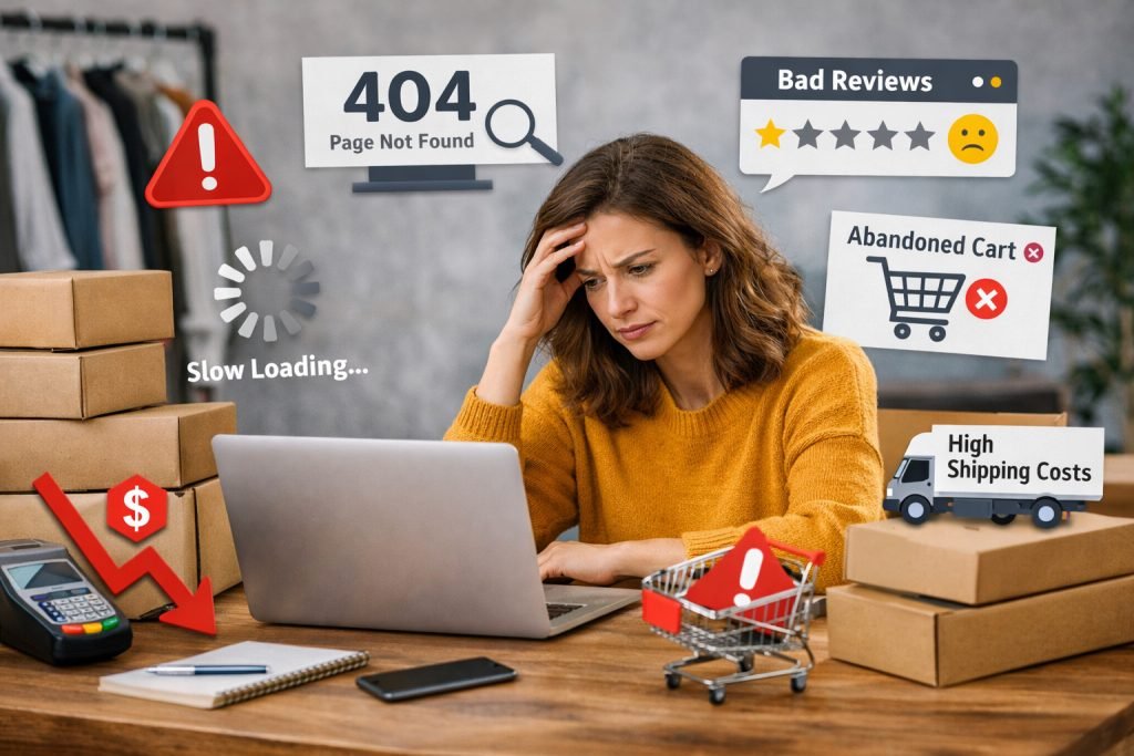 website hurting sales